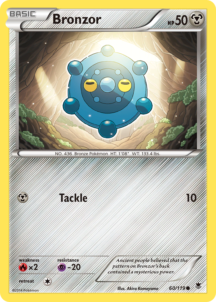 Bronzor (60/119) [XY: Phantom Forces] | Good Games North