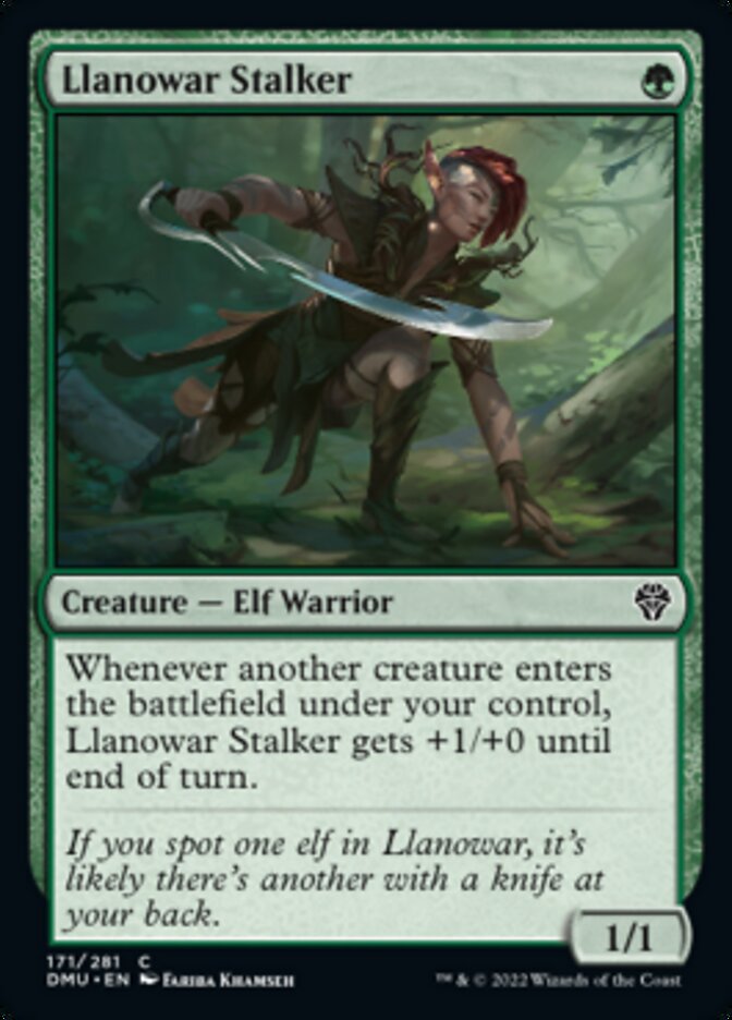Llanowar Stalker [Dominaria United] | Good Games North