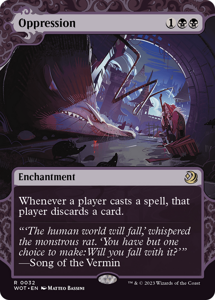 Oppression [Wilds of Eldraine: Enchanting Tales] | Good Games North