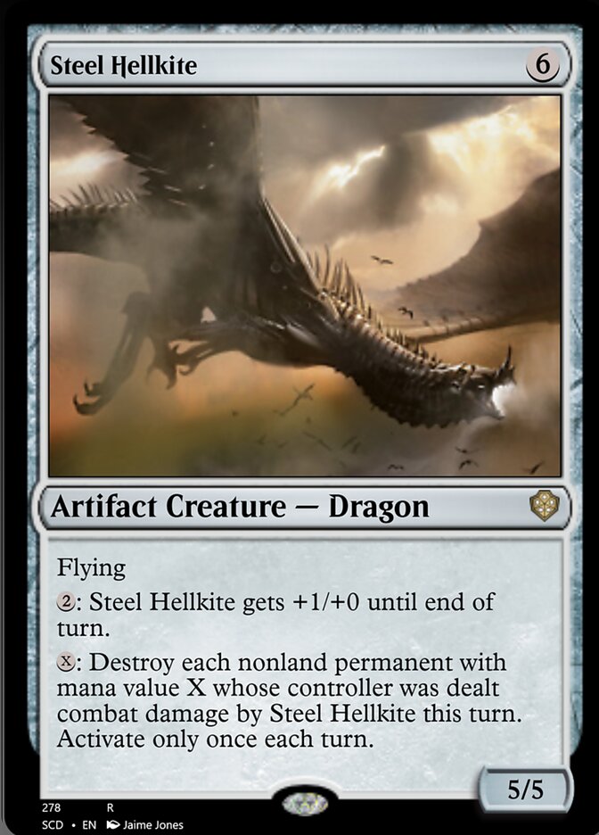 Steel Hellkite [Starter Commander Decks] | Good Games North