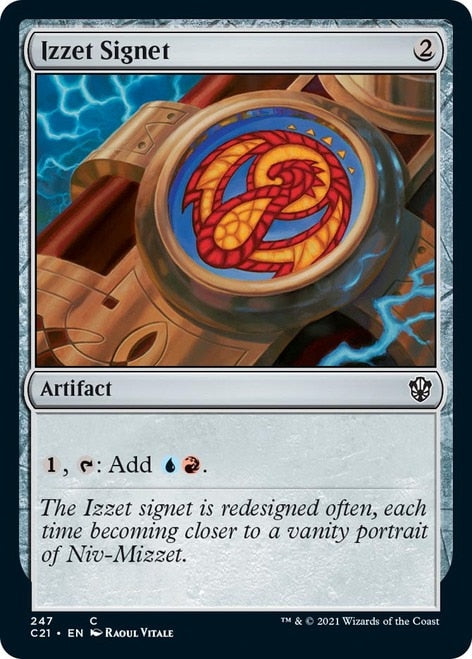 Izzet Signet [Commander 2021] | Good Games North