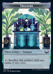 Treasure (016) // Wizard Double-sided Token [Streets of New Capenna Tokens] | Good Games North