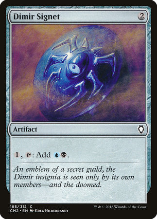 Dimir Signet [Commander Anthology Volume II] | Good Games North