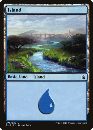 Island (296) [Commander Anthology] | Good Games North