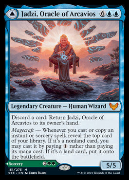 Jadzi, Oracle of Arcavios // Journey to the Oracle [Strixhaven: School of Mages] | Good Games North