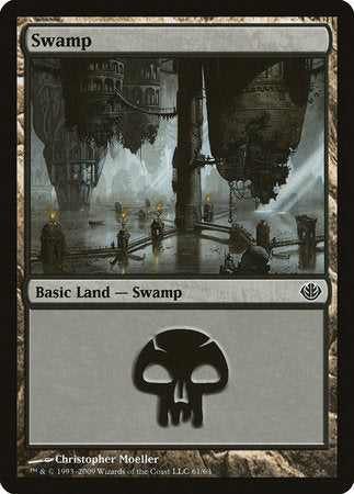 Swamp (61) [Duel Decks: Garruk vs. Liliana] | Good Games North