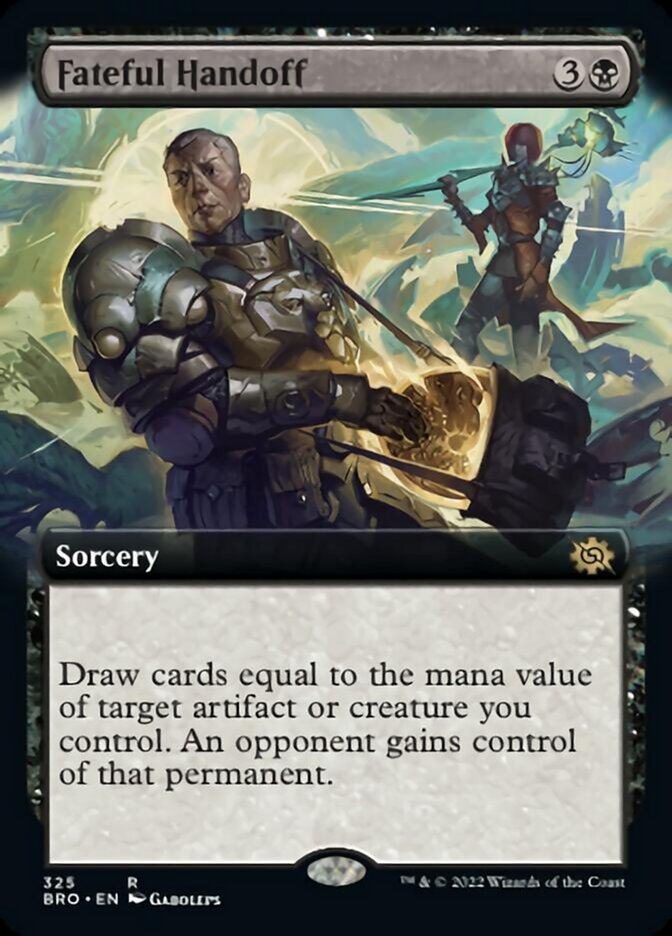 Fateful Handoff (Extended Art) [The Brothers' War] | Good Games North