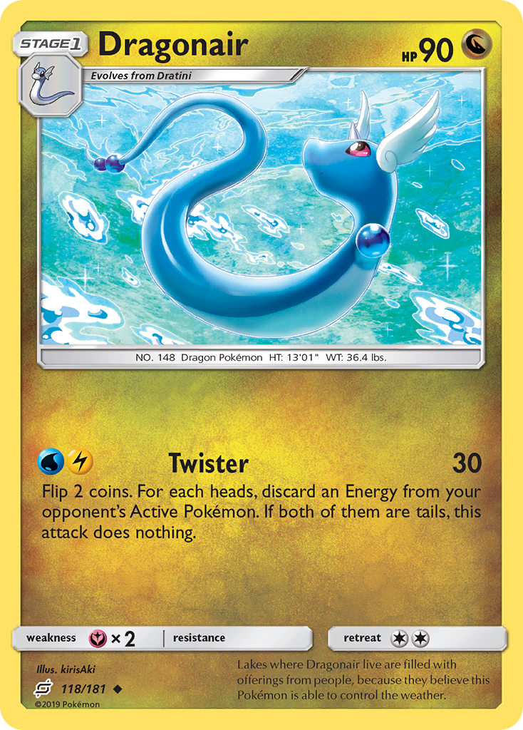 Dragonair (118/181) [Sun & Moon: Team Up] | Good Games North