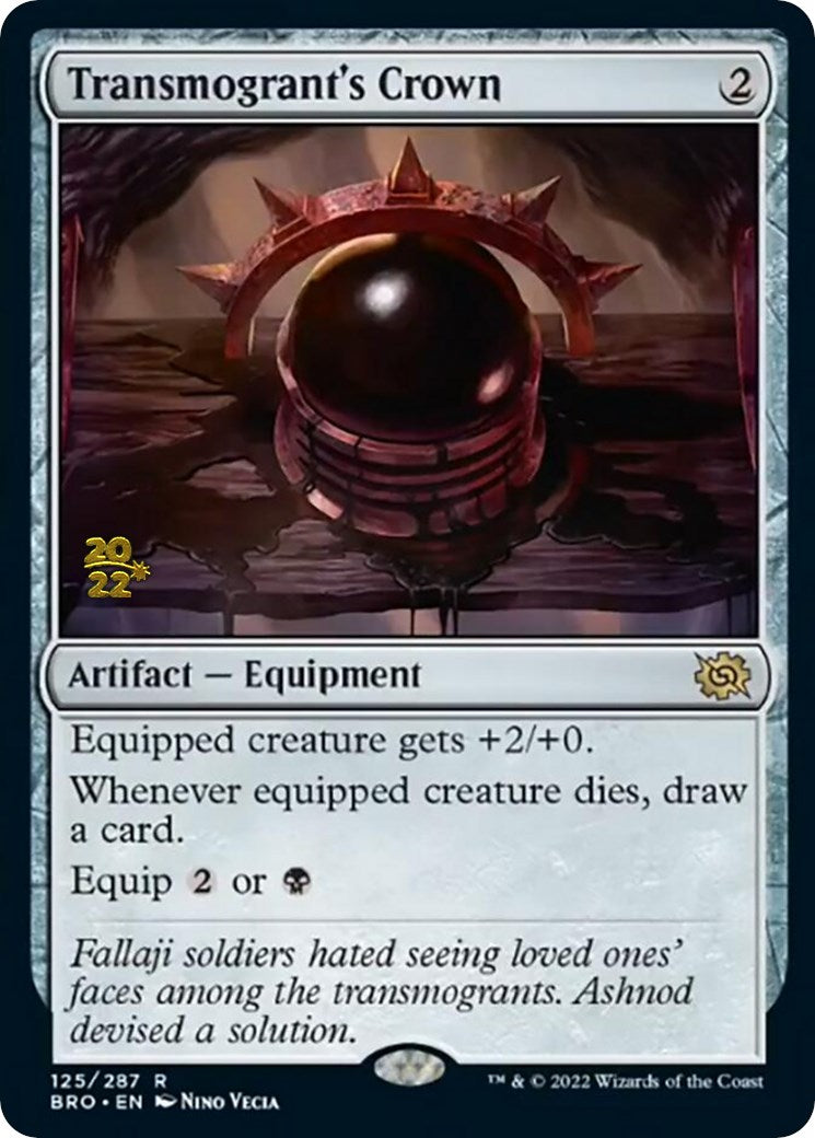 Transmogrant's Crown [The Brothers' War: Prerelease Promos] | Good Games North