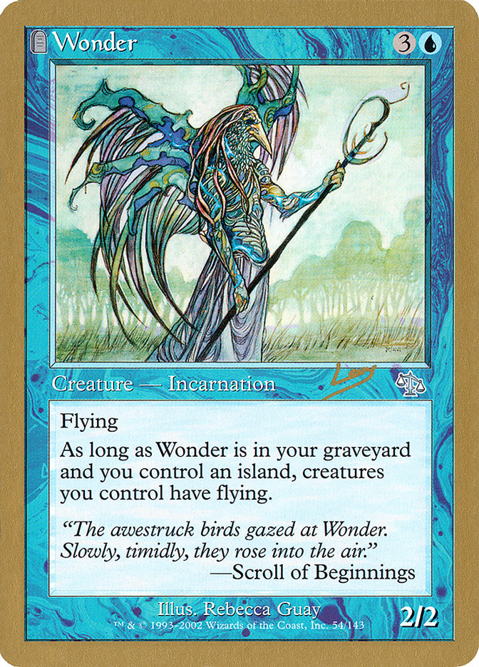 Wonder (Raphael Levy) [World Championship Decks 2002] | Good Games North