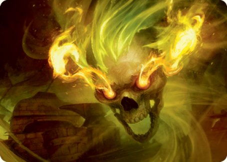 Flameskull Art Card [Dungeons & Dragons: Adventures in the Forgotten Realms Art Series] | Good Games North
