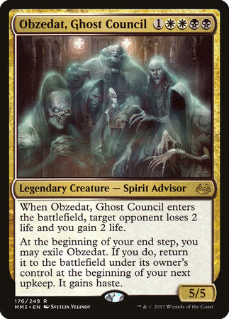 Obzedat, Ghost Council [Modern Masters 2017] | Good Games North