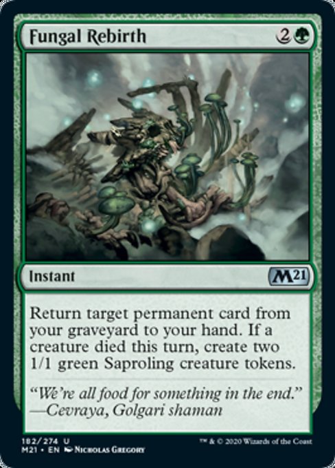 Fungal Rebirth [Core Set 2021] | Good Games North