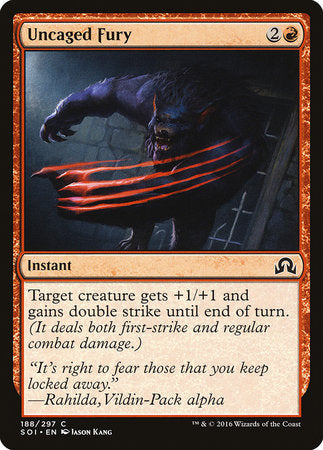 Uncaged Fury [Shadows over Innistrad] | Good Games North