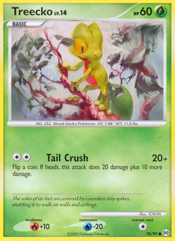 Treecko (78/99) [Platinum: Arceus] | Good Games North