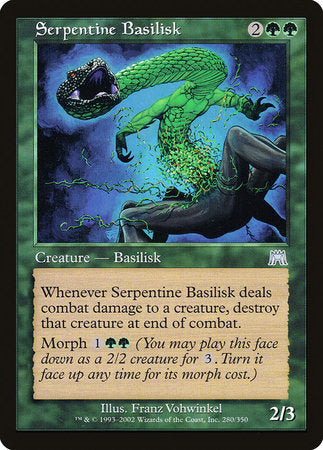 Serpentine Basilisk [Onslaught] | Good Games North