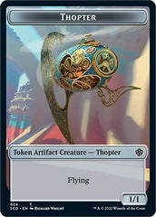 Cat Bird // Thopter Double-Sided Token [Starter Commander Decks] | Good Games North