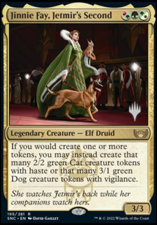 Jinnie Fay, Jetmir's Second (Promo Pack) [Streets of New Capenna Promos] | Good Games North