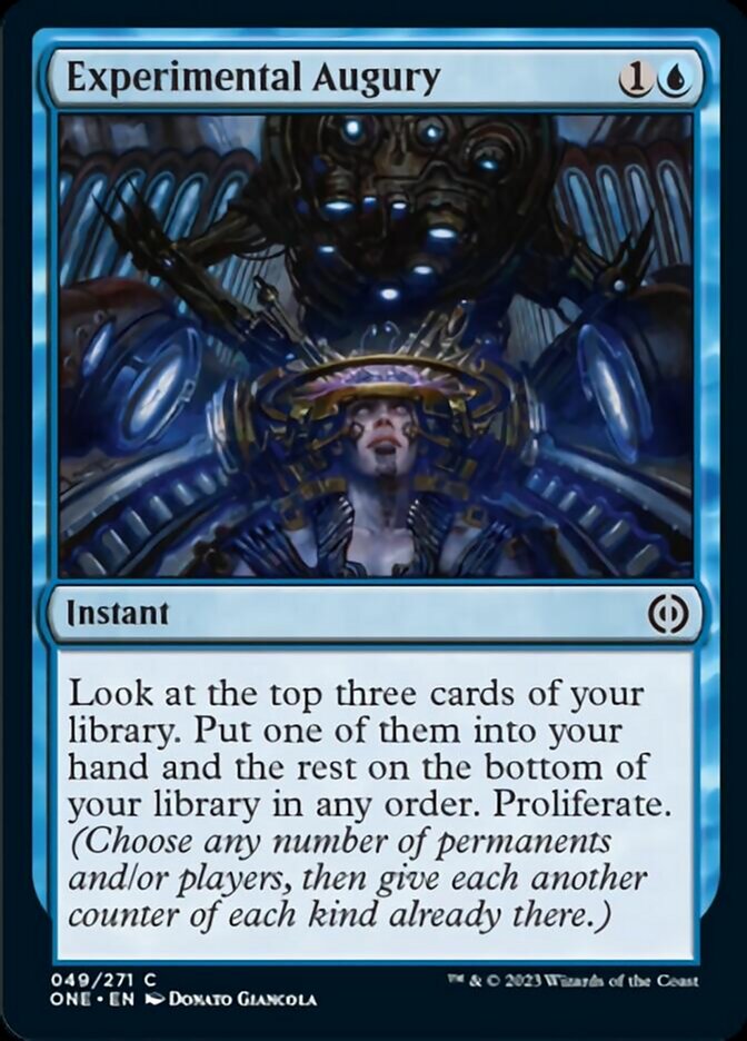 Experimental Augury [Phyrexia: All Will Be One] | Good Games North