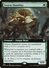Swarm Shambler (Extended Art) [Zendikar Rising] | Good Games North