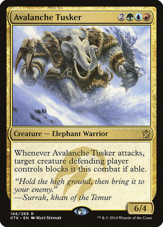 Avalanche Tusker [Khans of Tarkir] | Good Games North