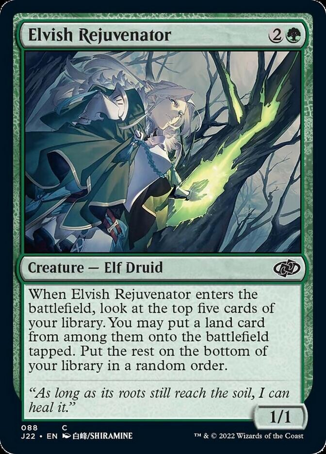 Elvish Rejuvenator [Jumpstart 2022] | Good Games North