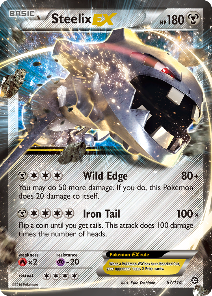 Steelix EX (67/114) [XY: Steam Siege] | Good Games North