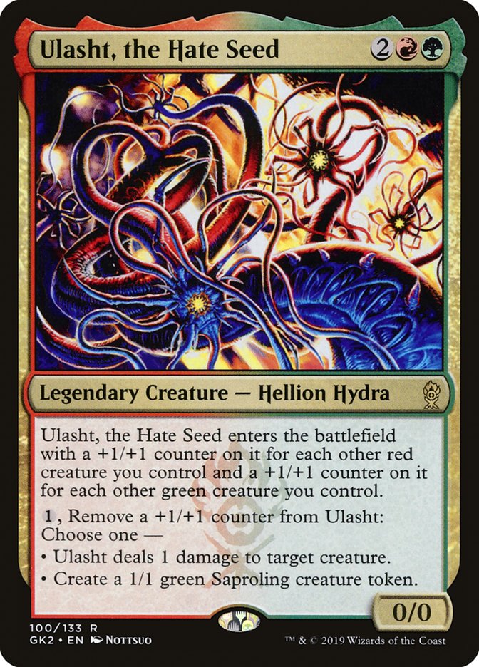 Ulasht, the Hate Seed [Ravnica Allegiance Guild Kit] | Good Games North