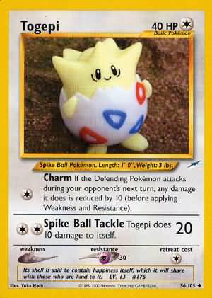 Togepi (56/105) [Neo Destiny Unlimited] | Good Games North