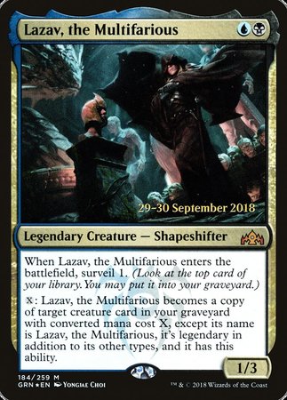 Lazav, the Multifarious [Guilds of Ravnica Promos] | Good Games North