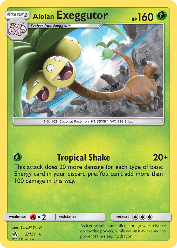 Alolan Exeggutor (2/131) [Sun & Moon: Forbidden Light] | Good Games North