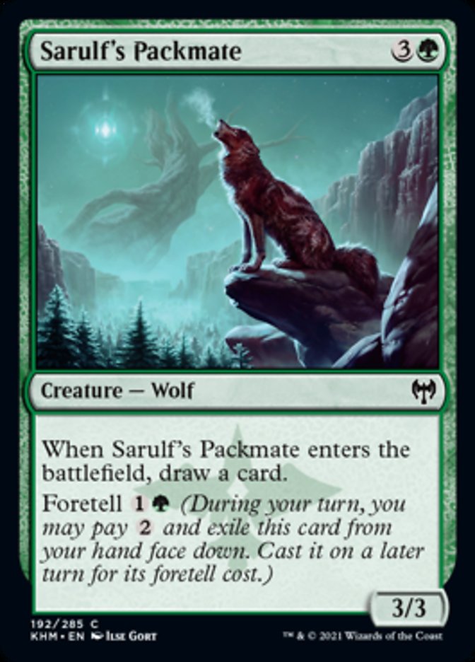 Sarulf's Packmate [Kaldheim] | Good Games North