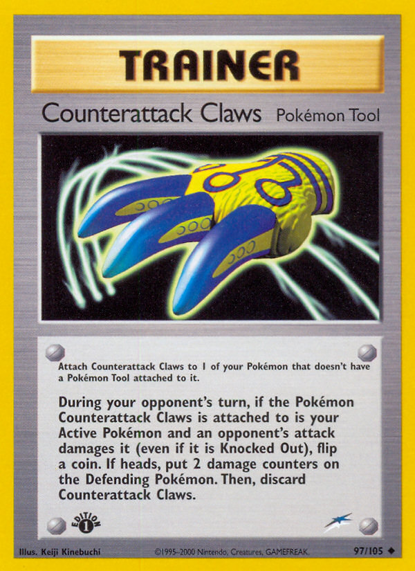 Counterattack Claws (97/105) [Neo Destiny 1st Edition] | Good Games North
