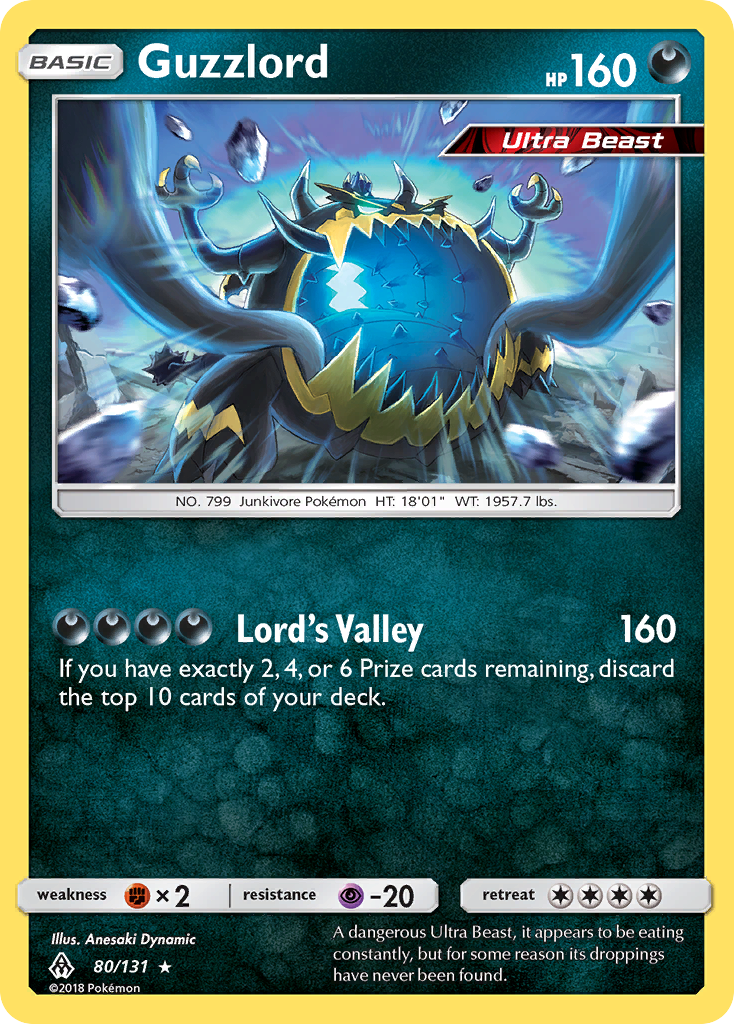 Guzzlord (80/131) [Sun & Moon: Forbidden Light] | Good Games North
