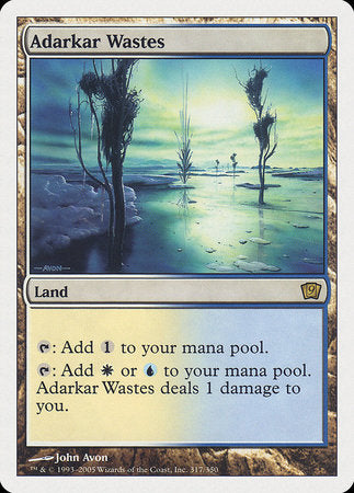 Adarkar Wastes [Ninth Edition] | Good Games North