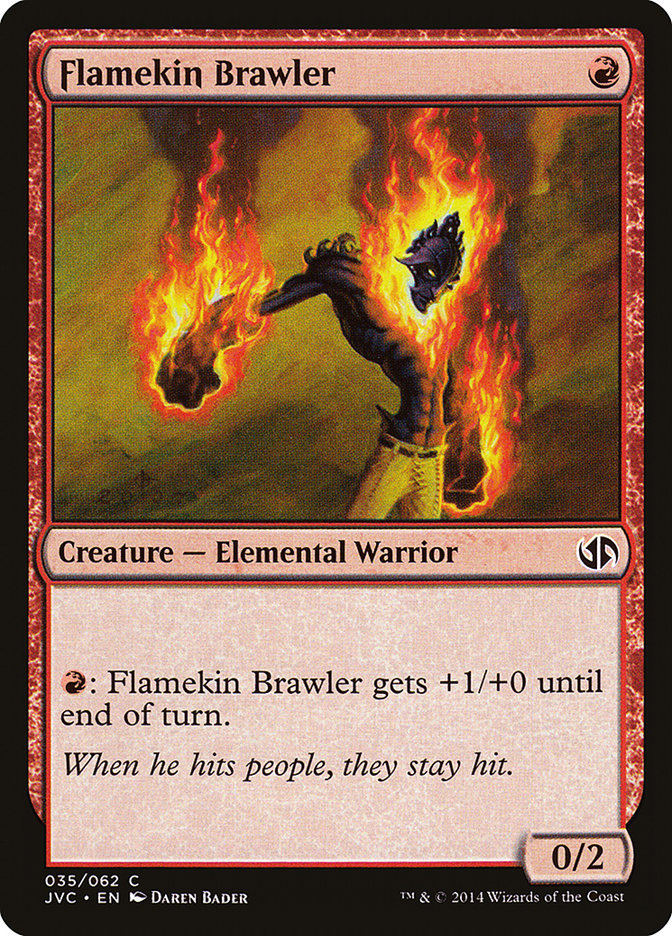 Flamekin Brawler [Duel Decks Anthology] | Good Games North