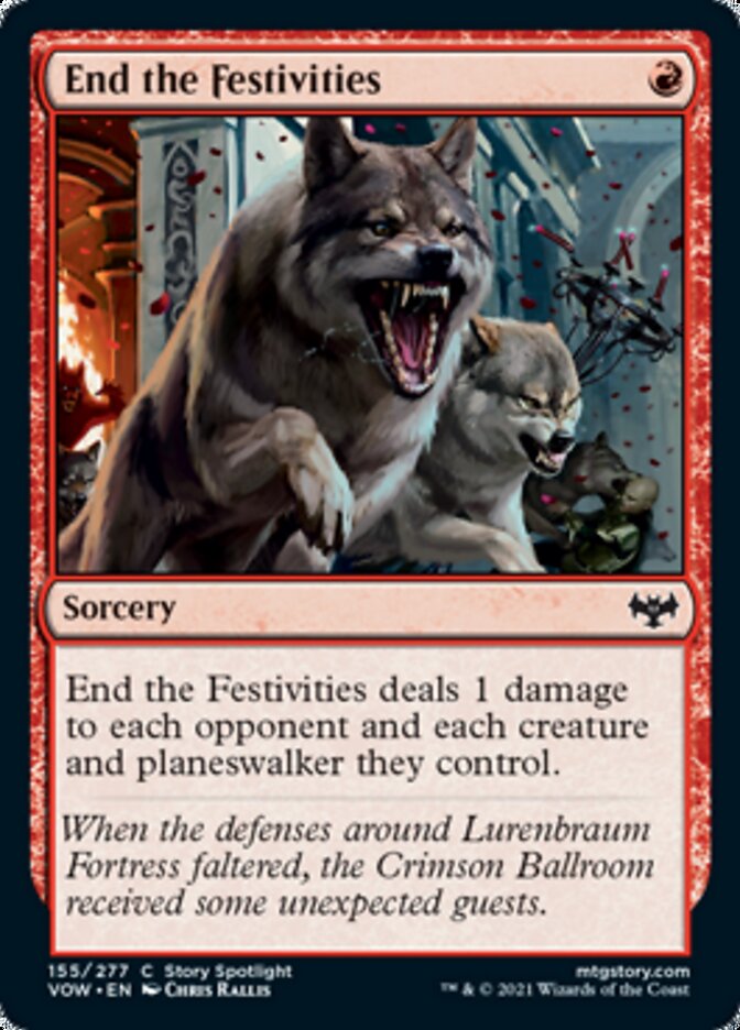 End the Festivities [Innistrad: Crimson Vow] | Good Games North