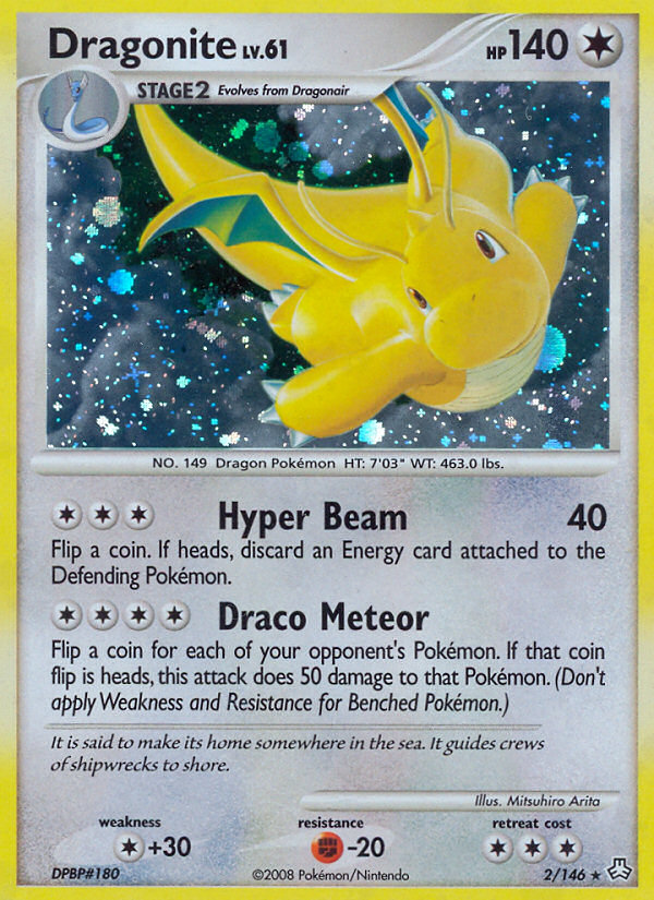 Dragonite (2/146) [Diamond & Pearl: Legends Awakened] | Good Games North