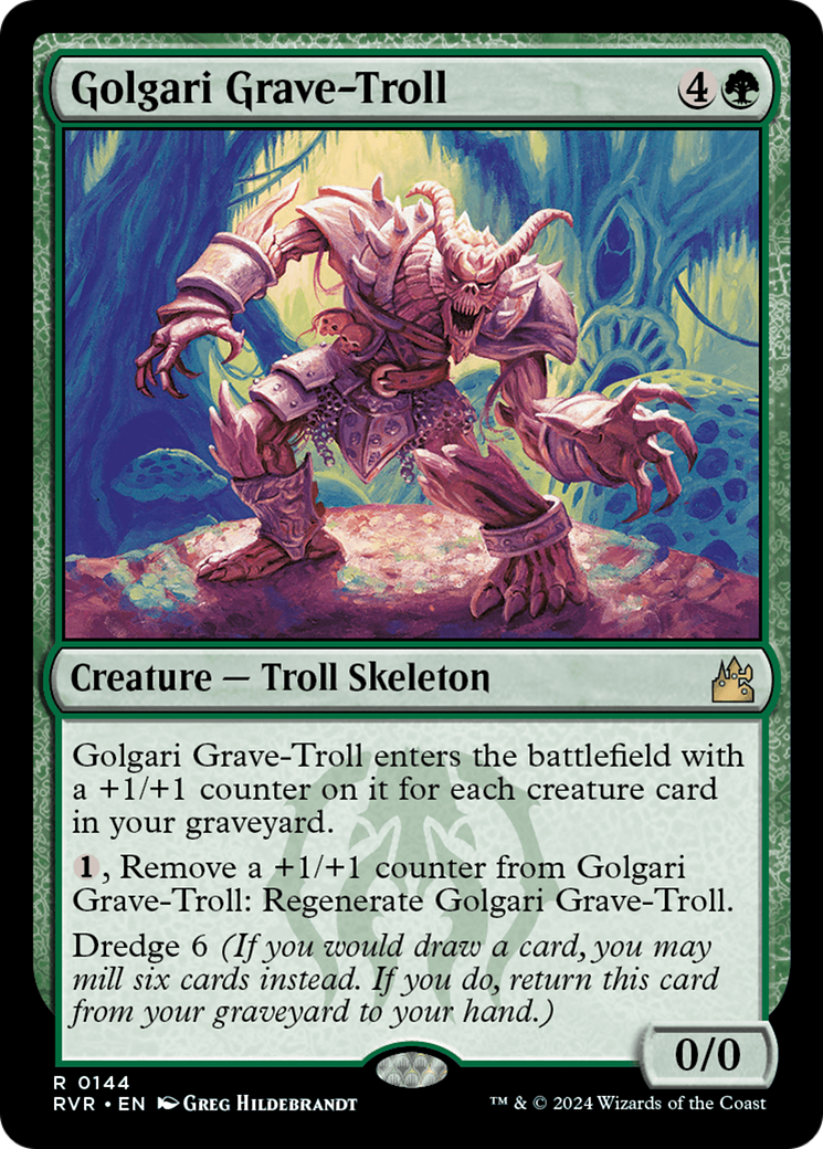 Golgari Grave-Troll [Ravnica Remastered] | Good Games North