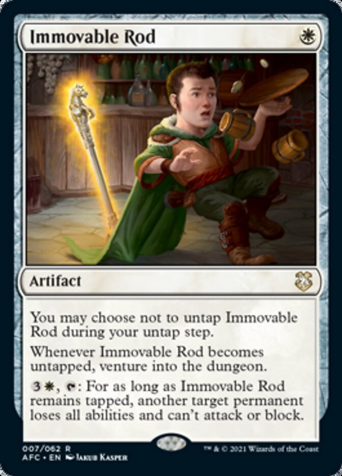 Immovable Rod [Dungeons & Dragons: Adventures in the Forgotten Realms Commander] | Good Games North