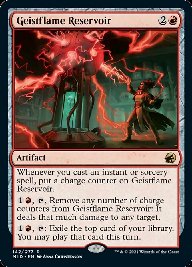 Geistflame Reservoir [Innistrad: Midnight Hunt] | Good Games North