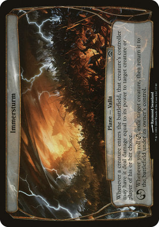 Immersturm (Planechase) [Planechase Planes] | Good Games North