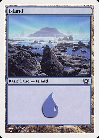 Island (335) [Eighth Edition] | Good Games North
