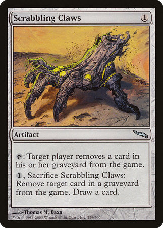 Scrabbling Claws [Mirrodin] | Good Games North