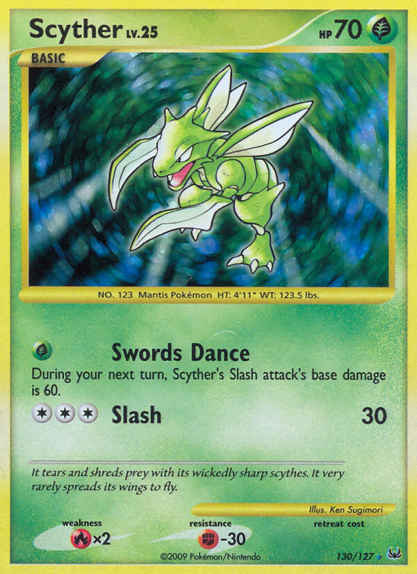Scyther (130/127) [Platinum: Base Set] | Good Games North