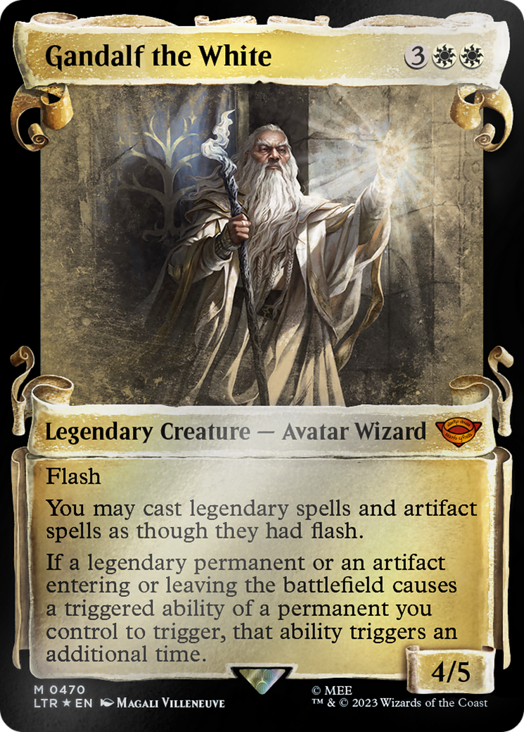 Gandalf the White [The Lord of the Rings: Tales of Middle-Earth Showcase Scrolls] | Good Games North