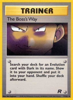 The Boss's Way (73/82) [Team Rocket Unlimited] | Good Games North