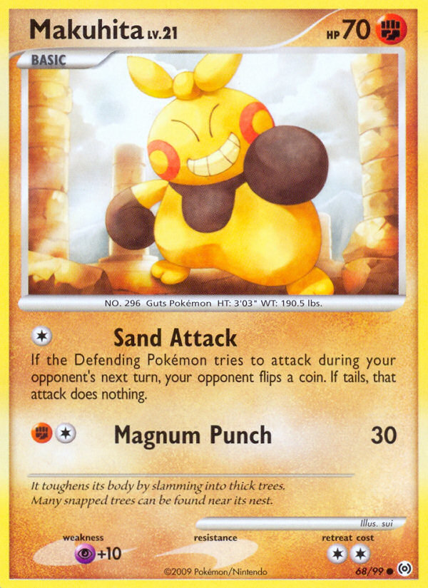 Makuhita (68/99) [Platinum: Arceus] | Good Games North