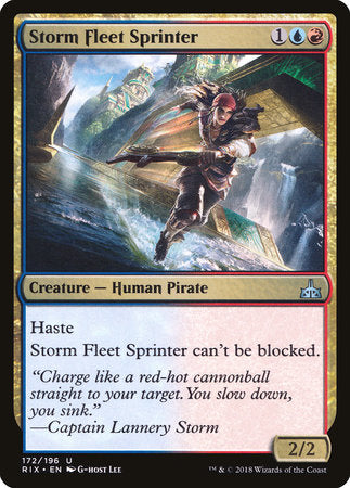 Storm Fleet Sprinter [Rivals of Ixalan] | Good Games North