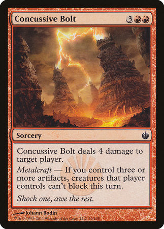 Concussive Bolt [Mirrodin Besieged] | Good Games North